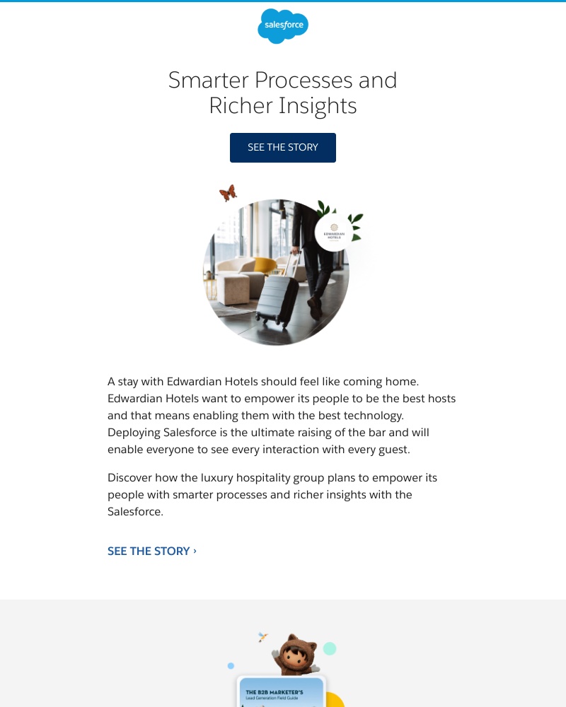 Salesforce - Edwardian Hotels Help Make Memories