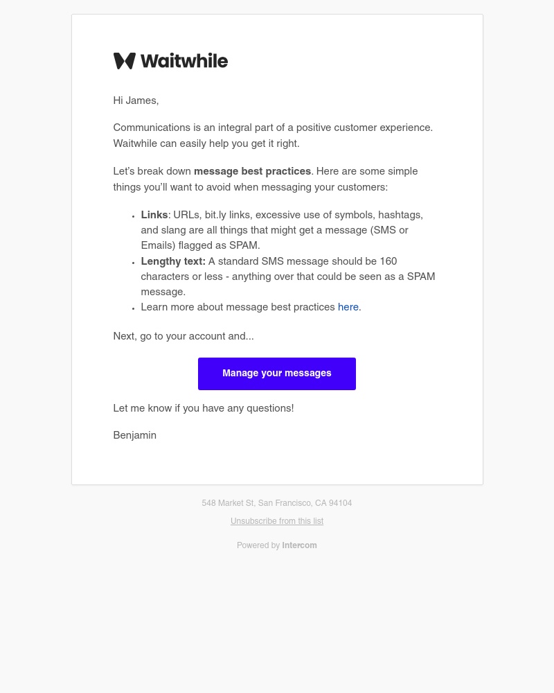 Waitwhile - Effective communication with your customers starts here đź’¬