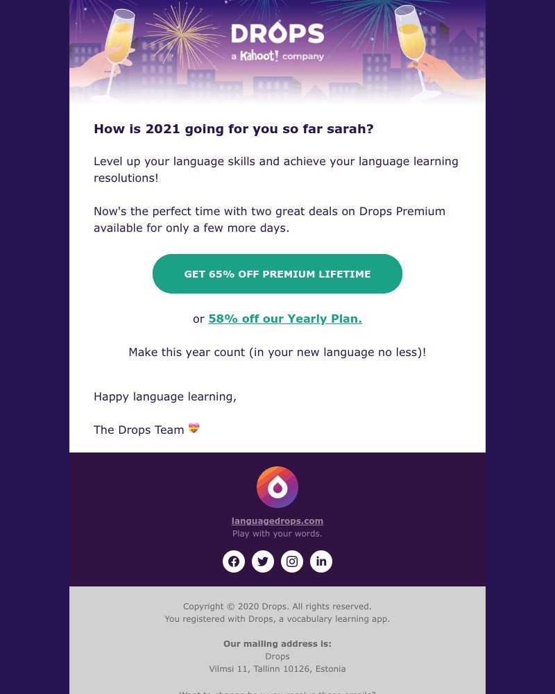 Drops - Ending soon: two motivating deals on Drops Premium