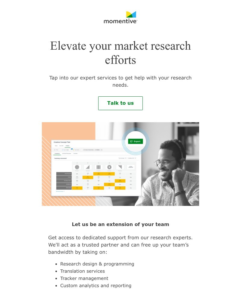 SurveyMonkey - Expert services for market research