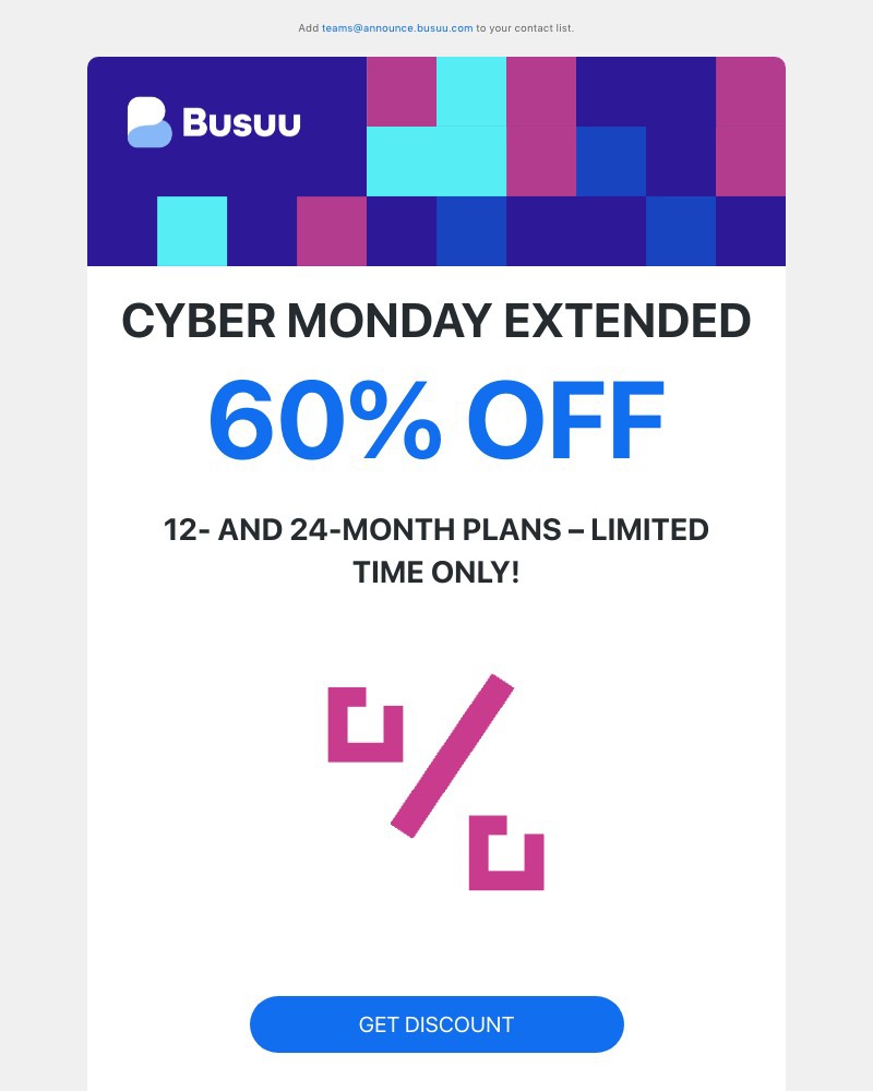 Busuu - π£ Extended π£ 60% off available for a limited time only!