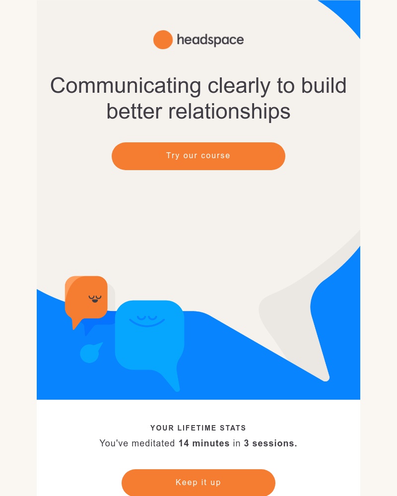 Headspace - February Member Newsletter: Communication is key