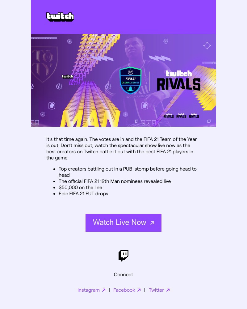 Twitch - FIFA 21 x Twitch Rivals - The TOTY showdown has arrived