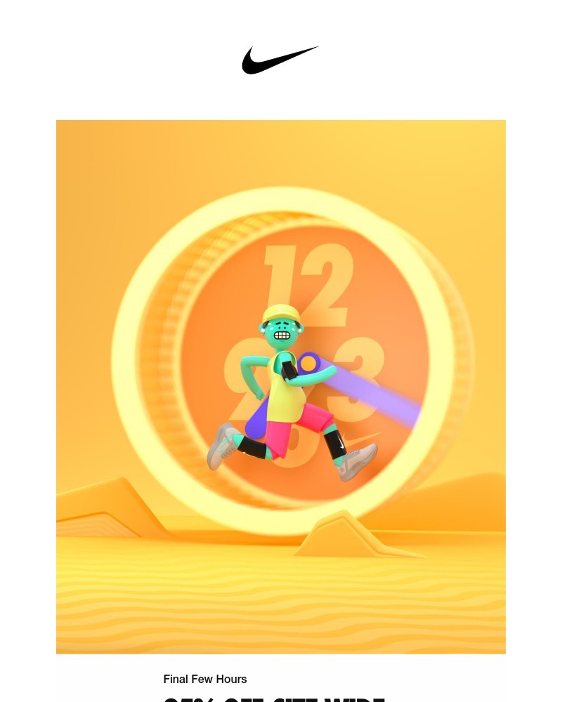 SNKRS by Nikes - Final few hours: 25% off site-wide