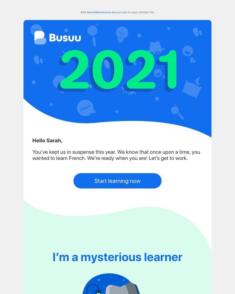 Busuu - Find out what type of learner youβve been in 2021