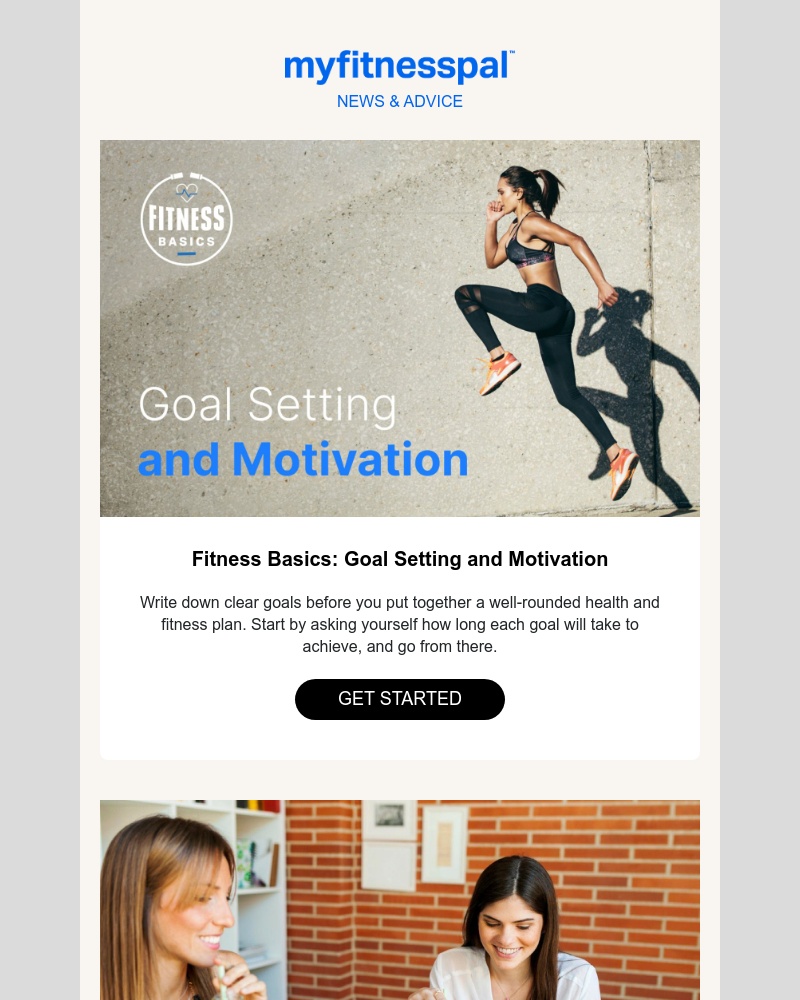 MyFitnessPal - Fitness Basics: Goal Setting and Motivation