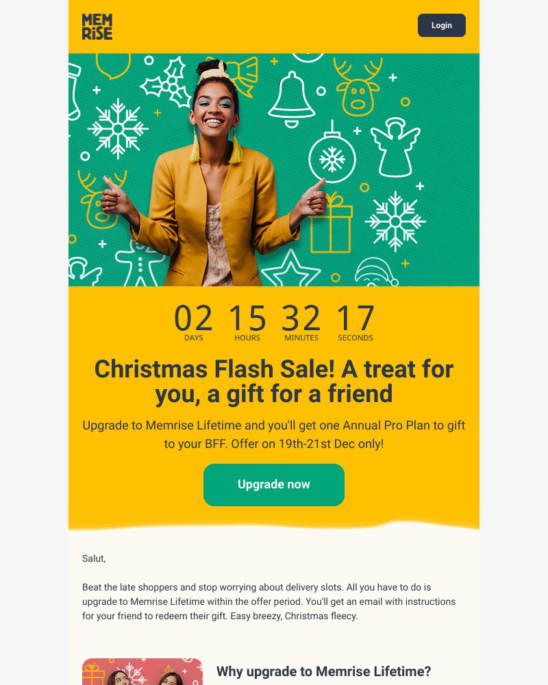 Memrise - Flash Sale! AND a Christmas π