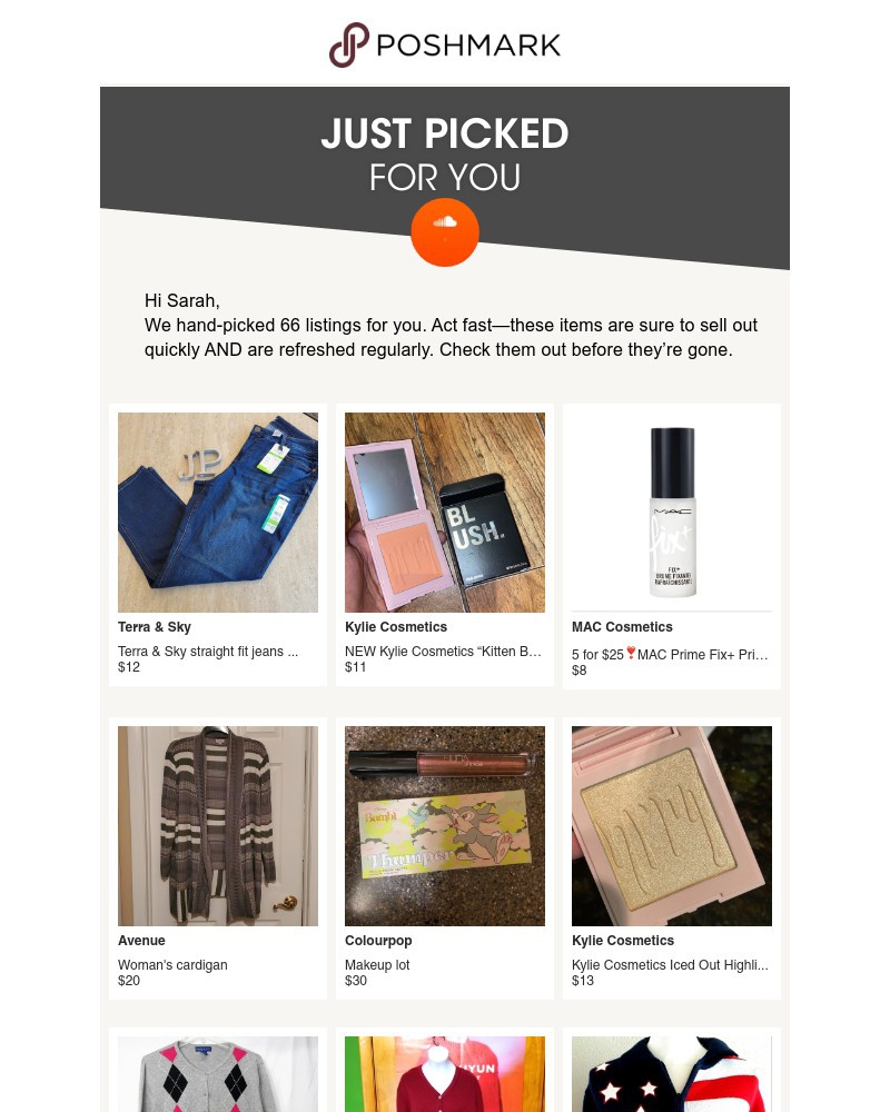 Poshmark - Found these, thought of you.