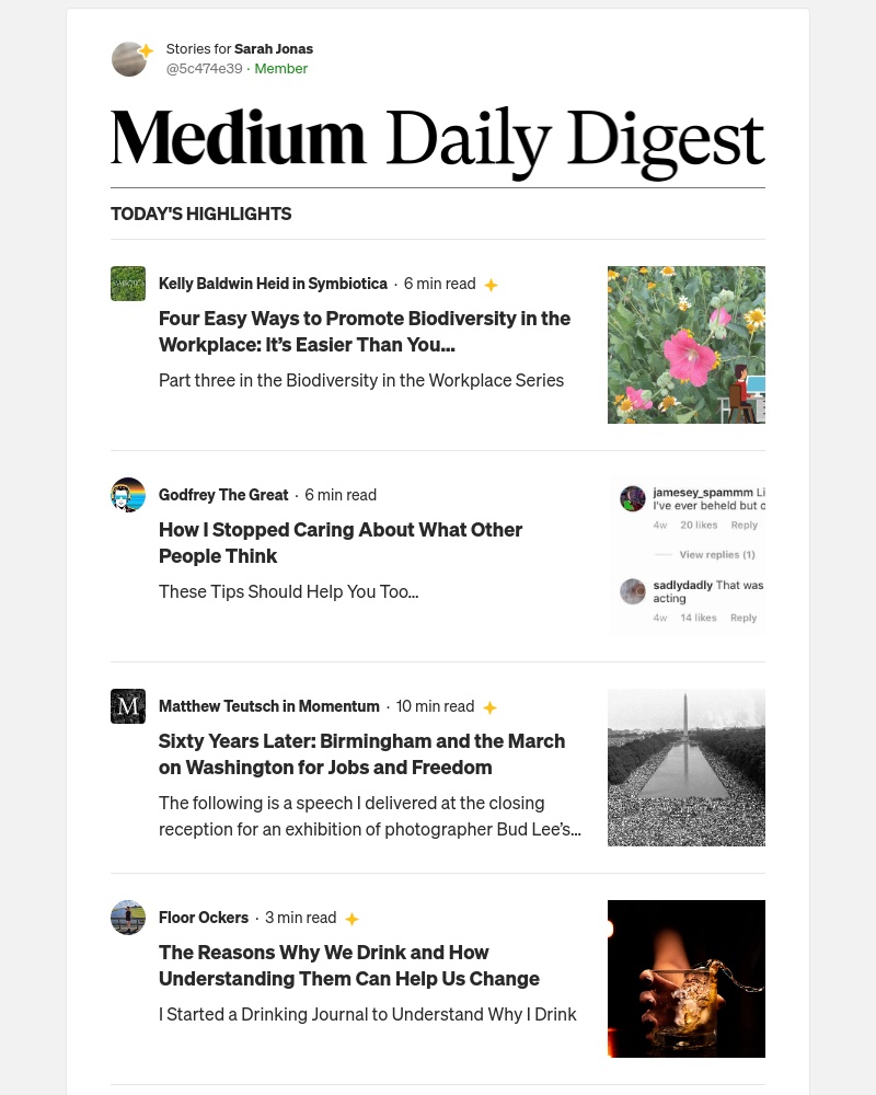 Medium - Four Easy Ways to Promote Biodiversity in the Workplace: Itās Easier Than You Think! | Kelly Baldwin Heid in Symbiotica