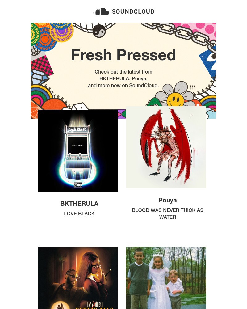 SoundCloud - Fresh Pressed: new tracks from BKTHERULA, Pouya, and more