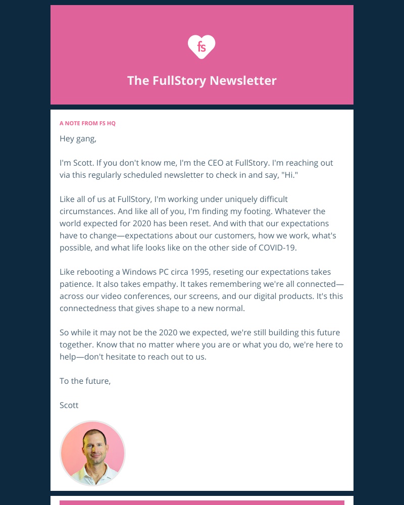 Fullstory - FullStory News: Webhooks, Private by Default, Ms. Bennett