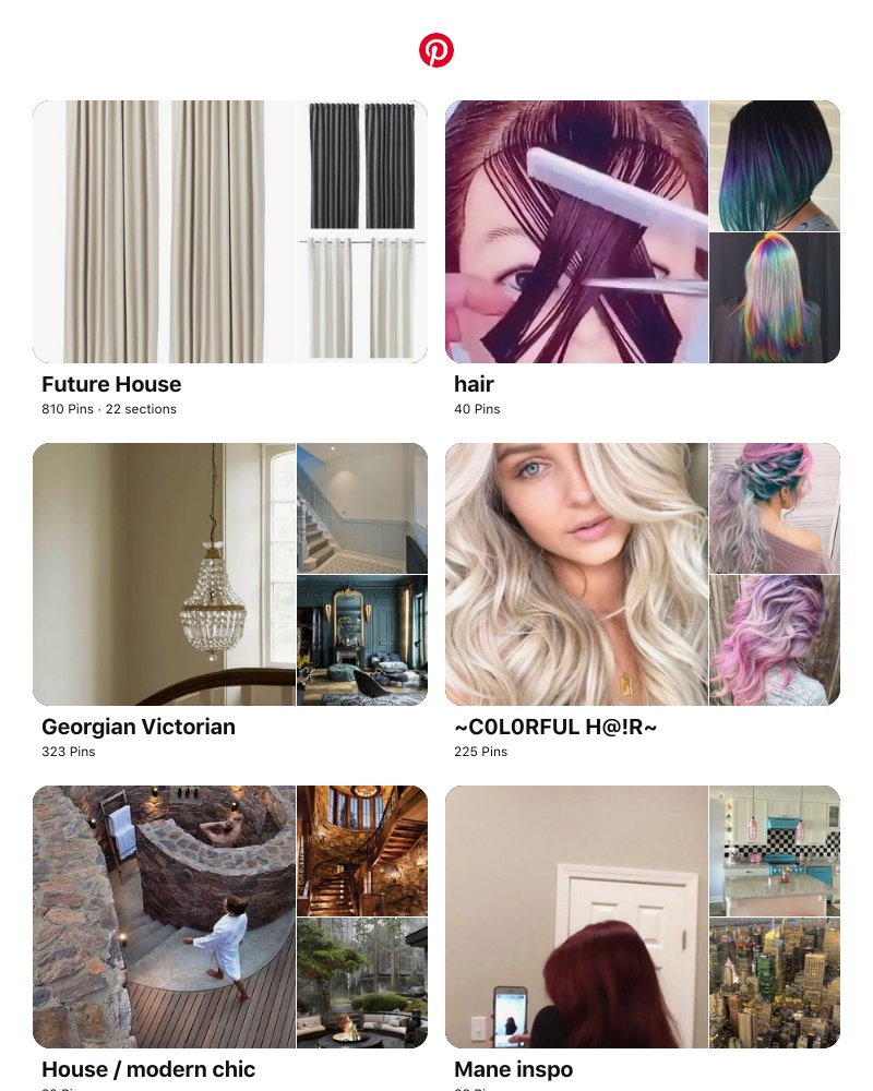 Pinterest - "Future House", "hair" and 8 other boards like yours
