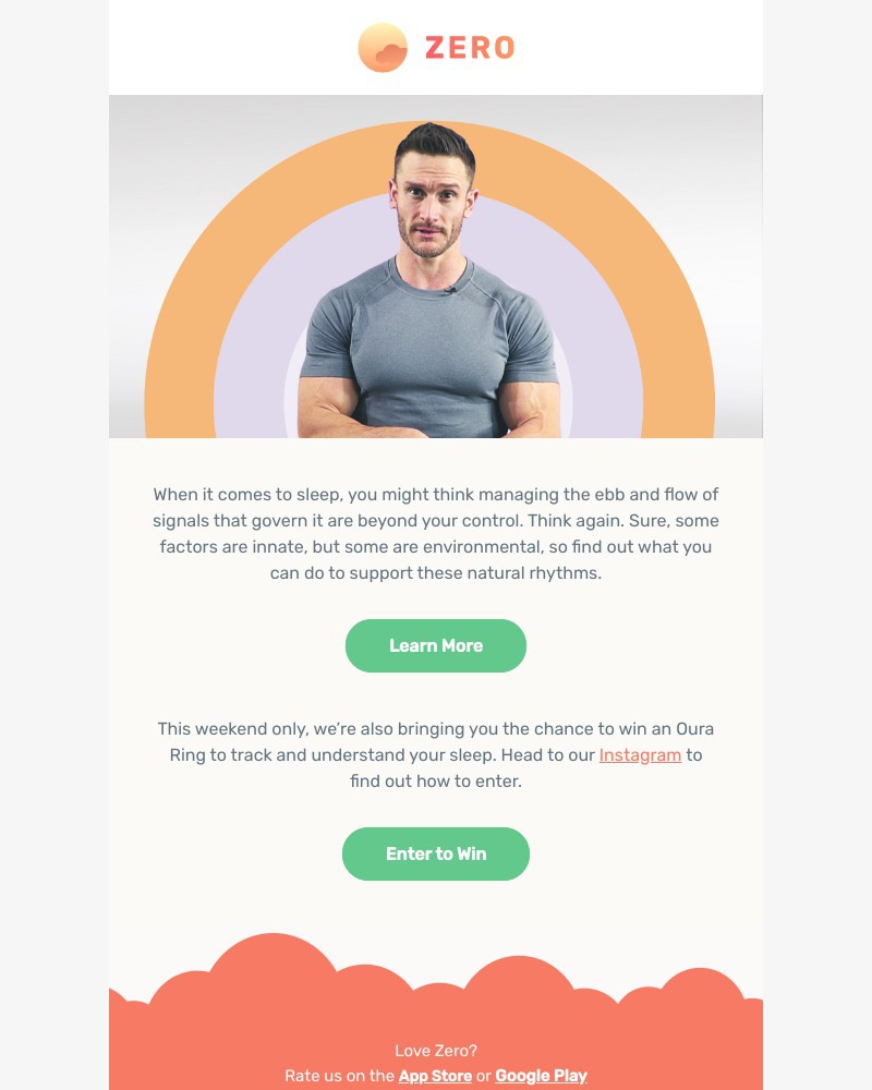 Zero - Get better sleep this weekend