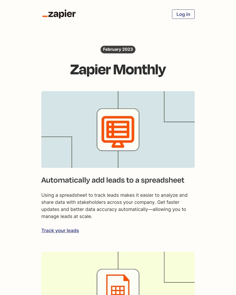 Zapier - Get more from your spreadsheets, 7 updates, and 8 new apps
