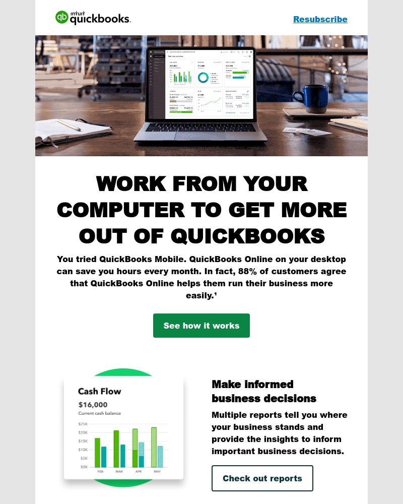 QuickBooks - Get more out of QuickBooks on your computer