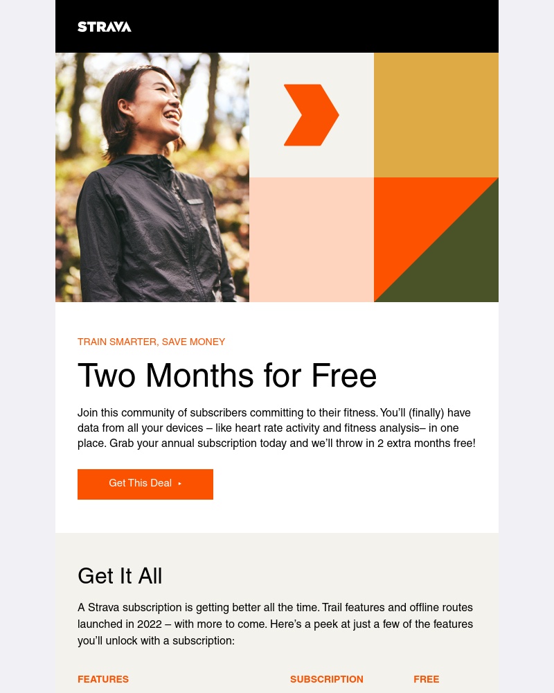 Strava - Get our best offer of the year 🎉