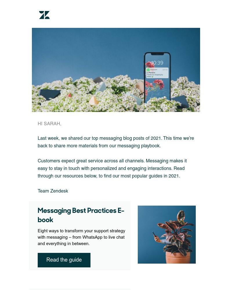 Zendesk - Get ready for 2022 with our top messaging strategies
