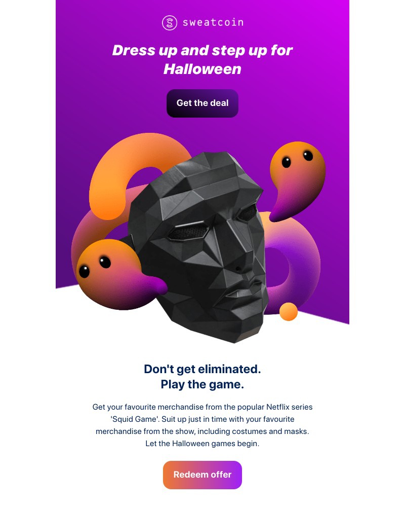 Sweatcoin - π§ Get ready for Halloween