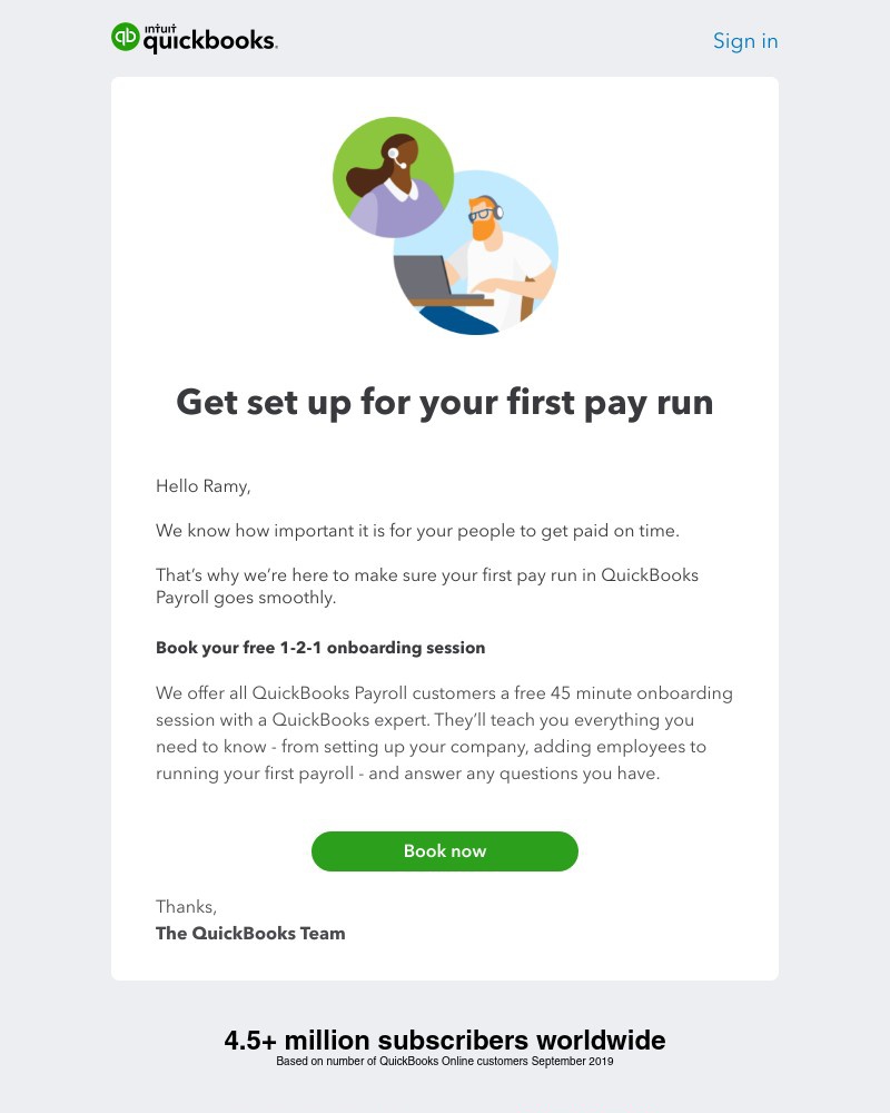 QuickBooks - Get set up on QuickBooks Payroll