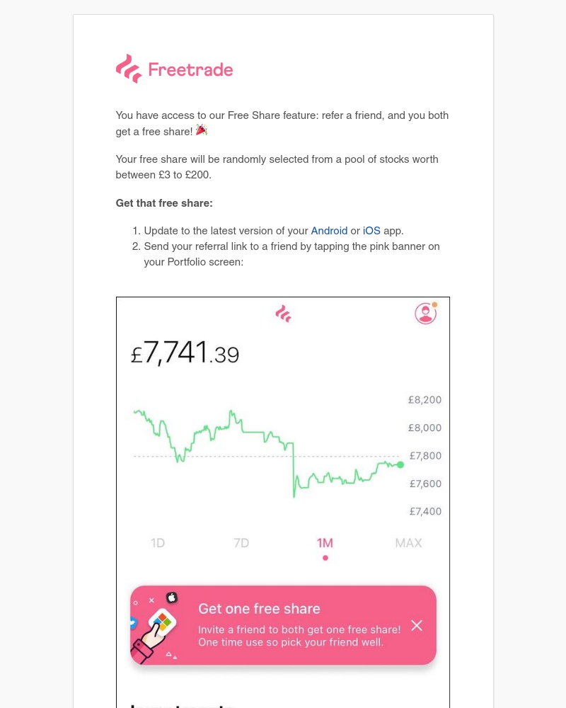 Freetrade - 🎁 Get your free share!