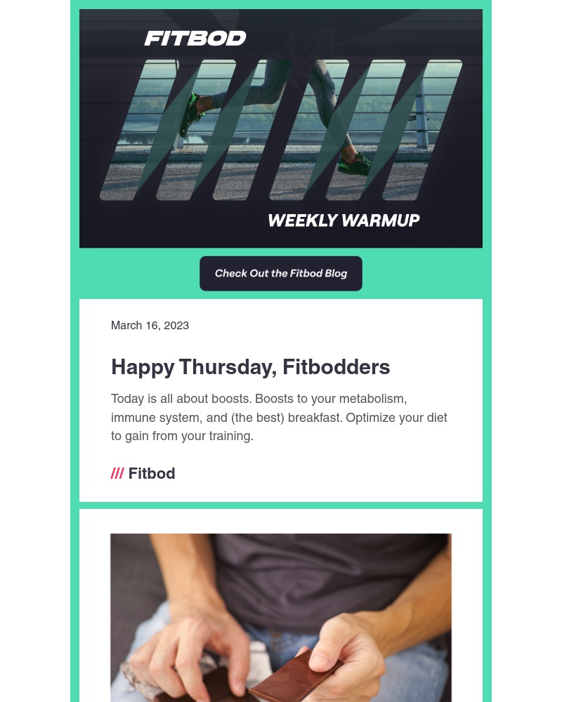 Fitbod - Get yourself boosted…