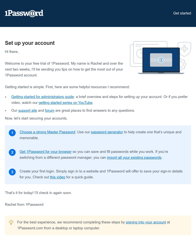 1Password - Getting started with 1Password