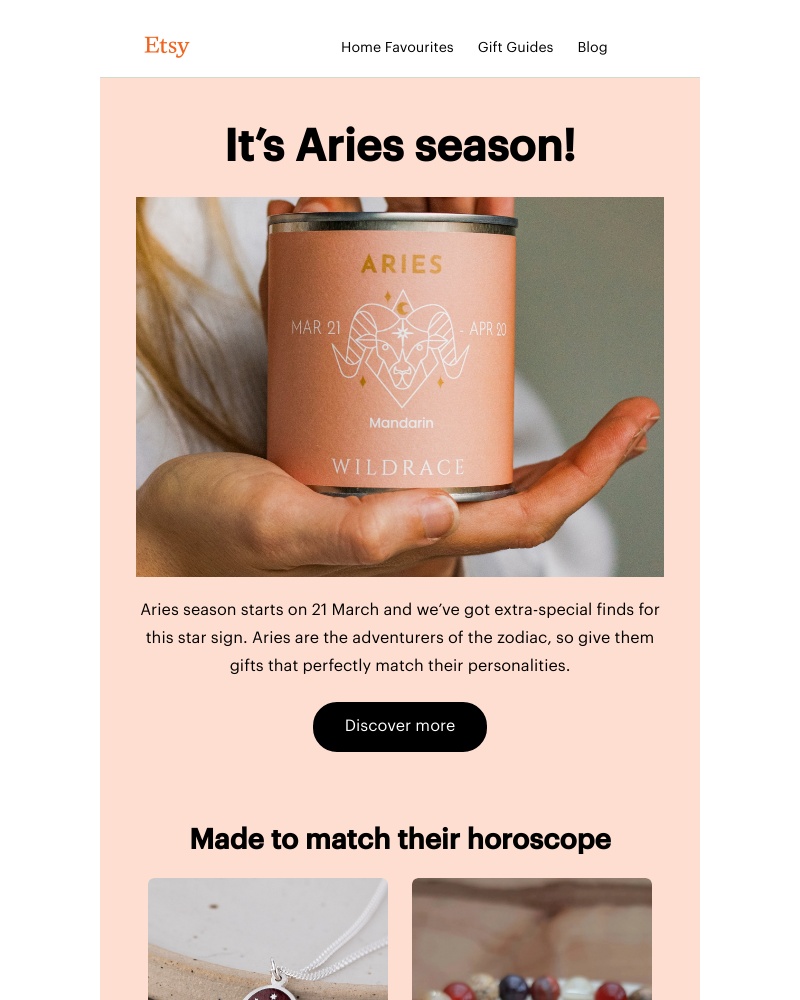 Etsy - Gifts for Aries ✨