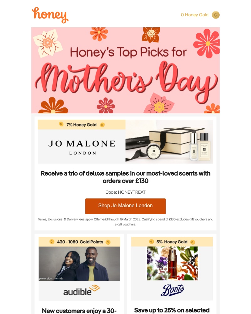 Honey - Gifts for Mum & Deals for YOU 💝