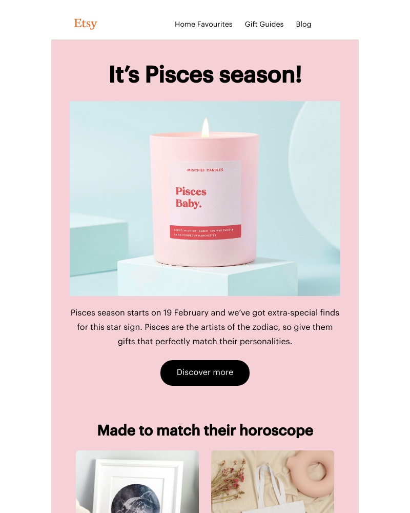 Etsy - Gifts for Pisces ✨