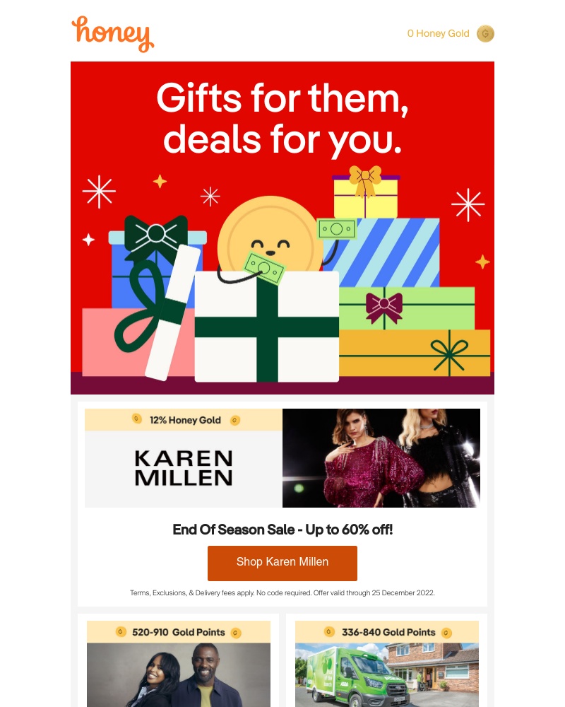 Honey - Gifts for them, deals for you 🤩