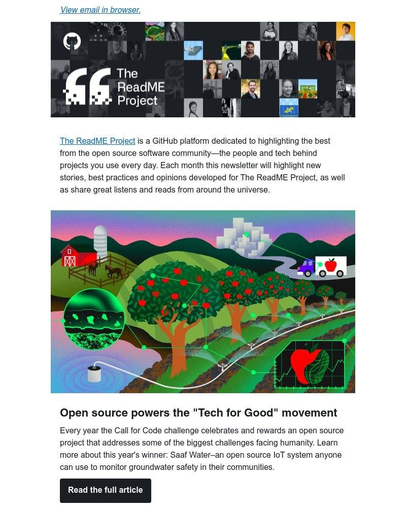 GitHub - GitHub's The ReadME Project v11.21