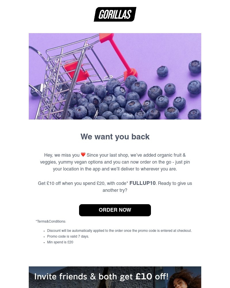 Gorillas - Give us another chance 🥺