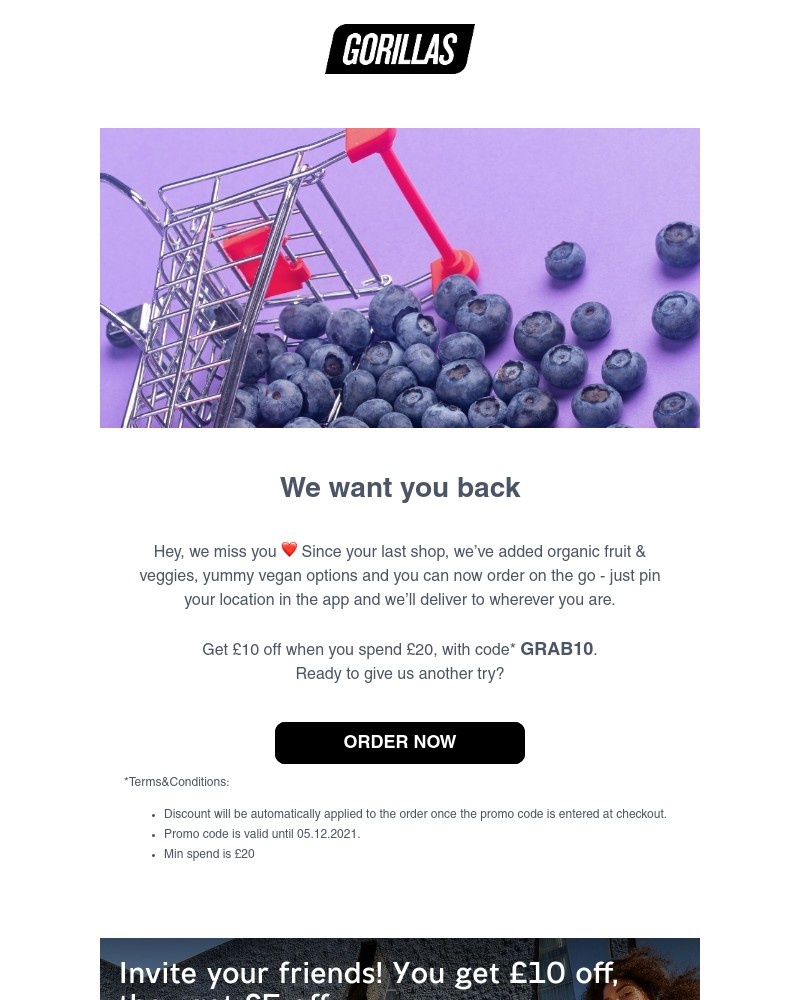 Gorillas - Give us another chance 🥺