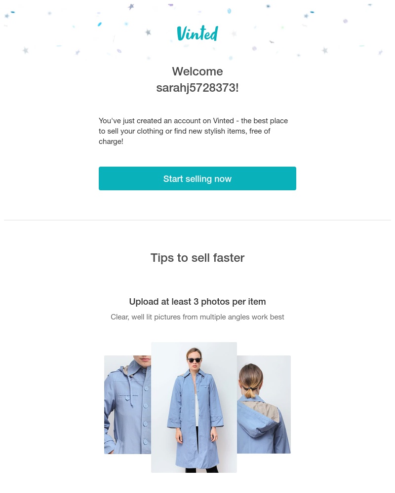 Vinted - Good to see you on Vinted