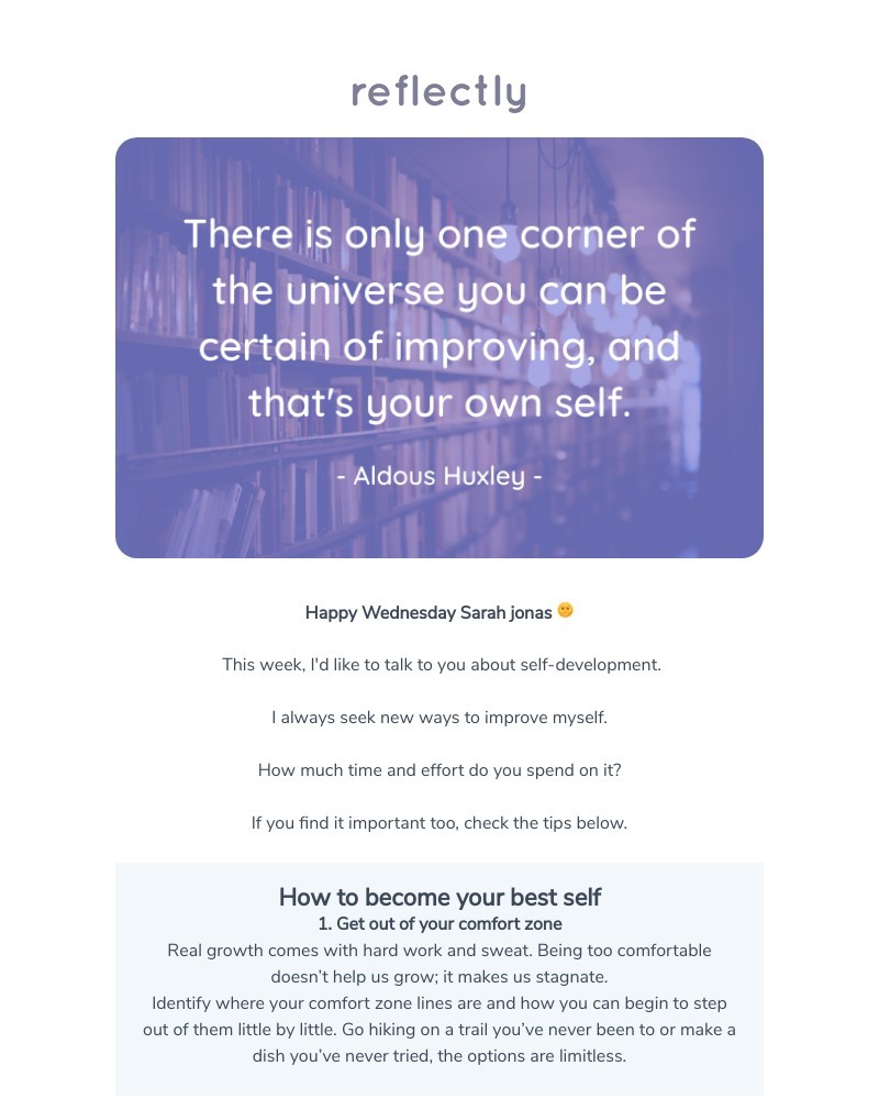 Reflectly - Got time this summer? ☀️