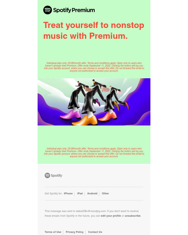Spotify - Groove to 3 free months of Premium