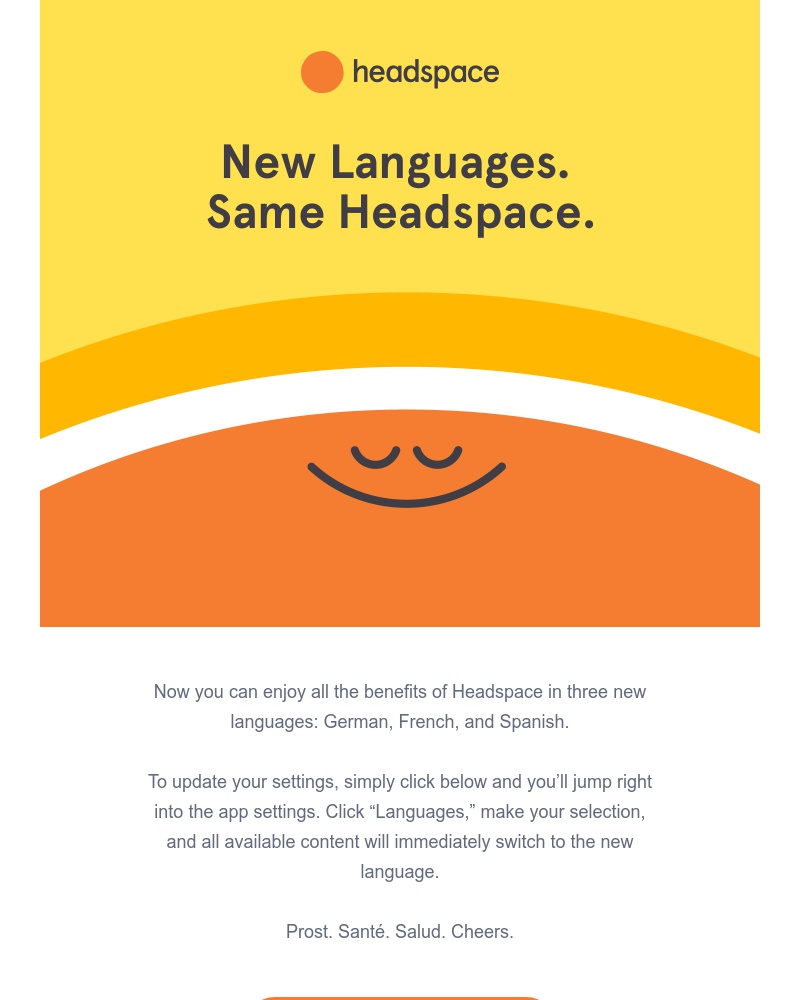 Headspace - Guten Tag. Bonjour. Hola.