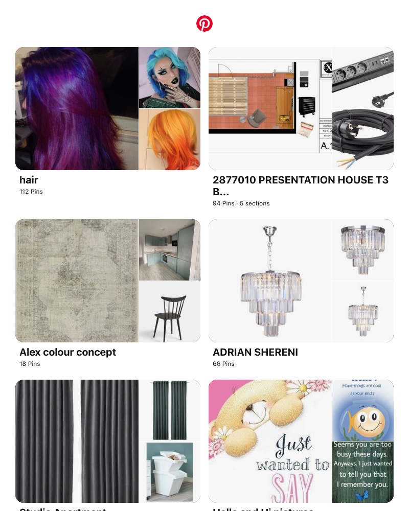 Pinterest - "hair", "2877010 PRESENTATION HOUSE T3 BASEMENT&CO" and 8 other boards like yours