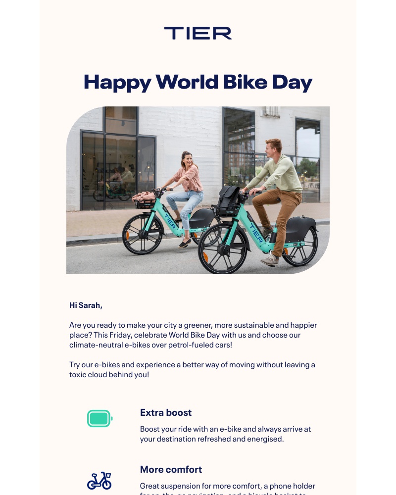 TIER - Happy World Bike Day 🚲 🎉