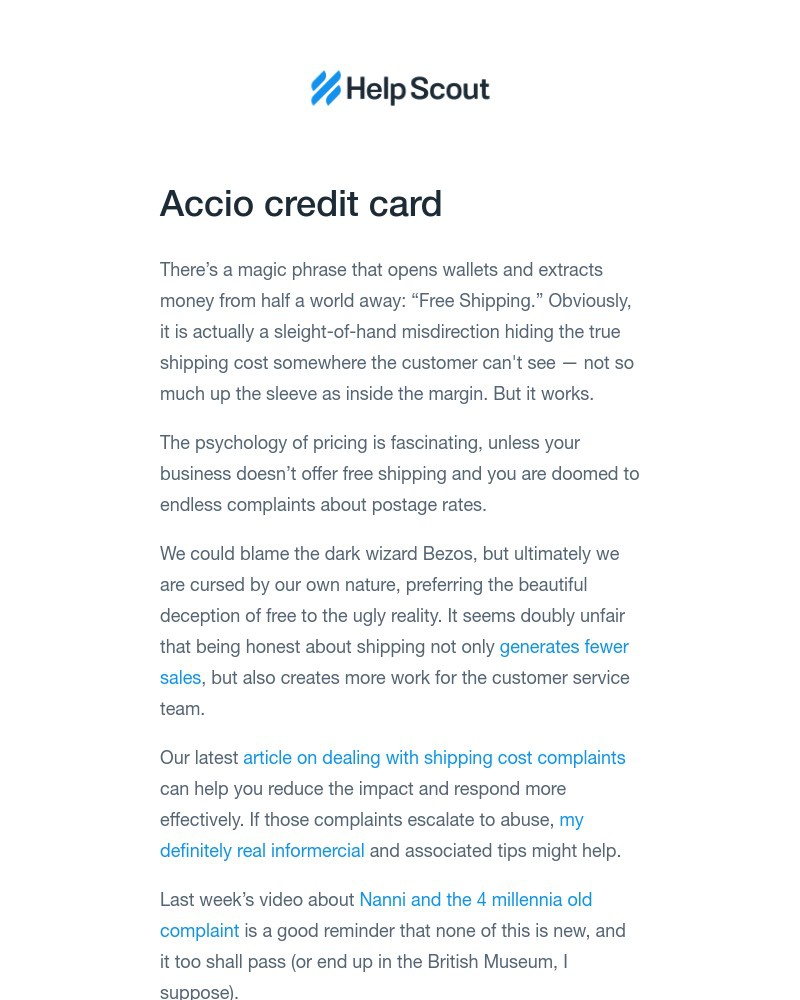 Help Scout - Harry Potter and The Psychology of Pricing