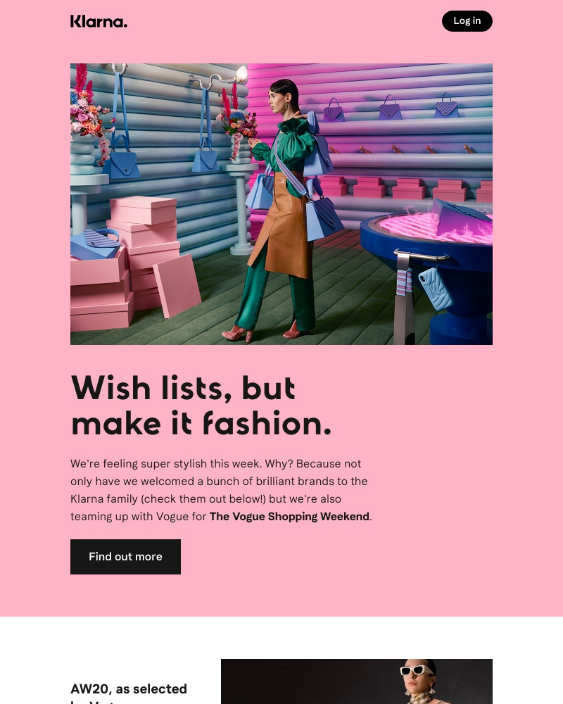 Klarna - Have you made your first Klarna wish list yet?