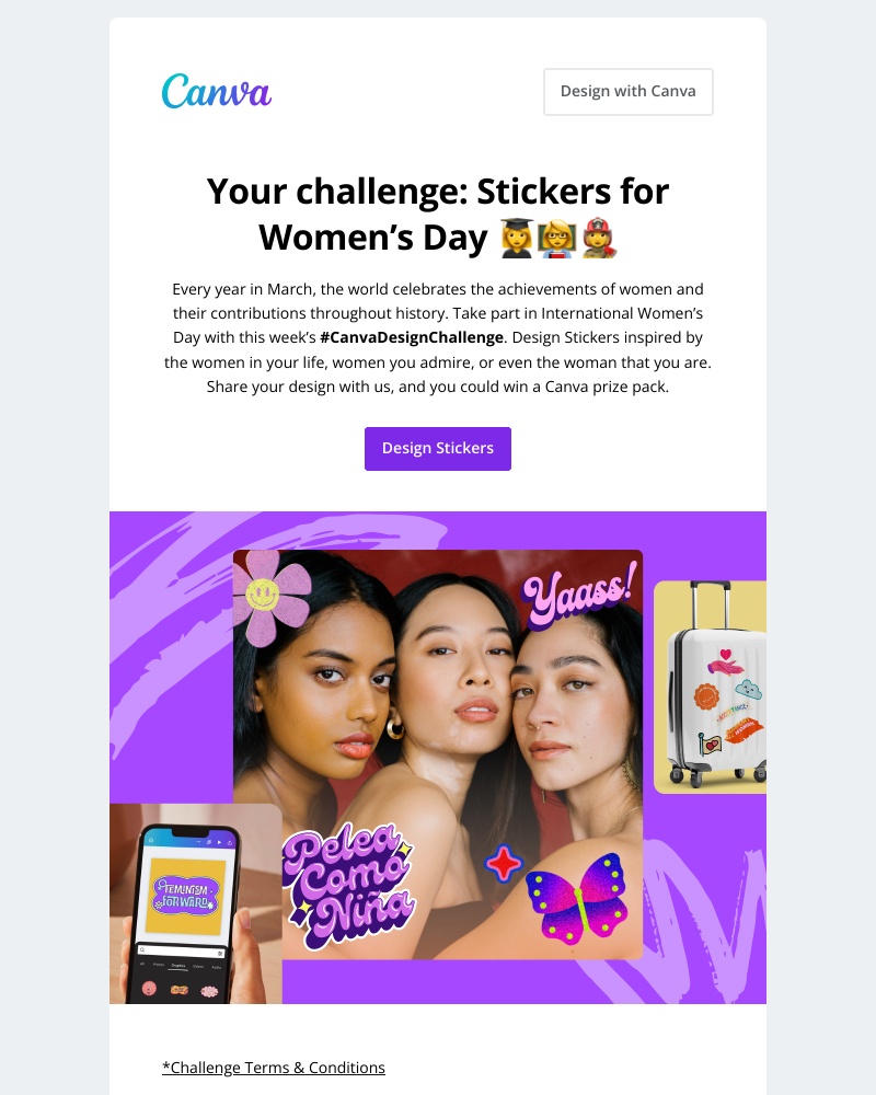 Canva - Here’s to women!