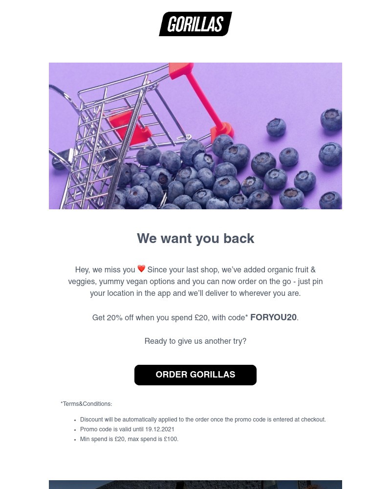 Gorillas - Hey, give us one more chance 🥺