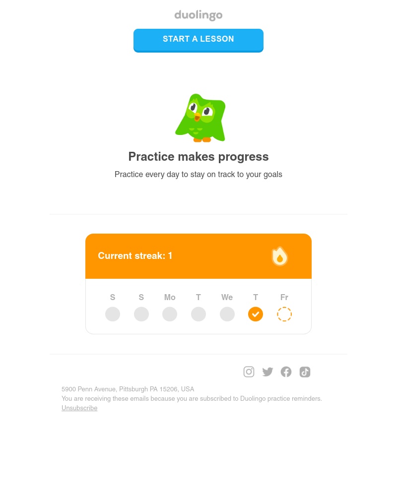 Duolingo Math - Hi Daisy, hereâs your daily French reminder!