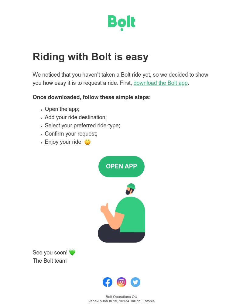 Bolt - Hi there, try us out! ⚡️