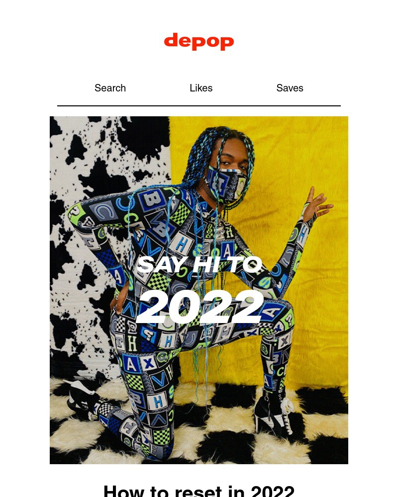 Depop - Hit the reset button for 2022