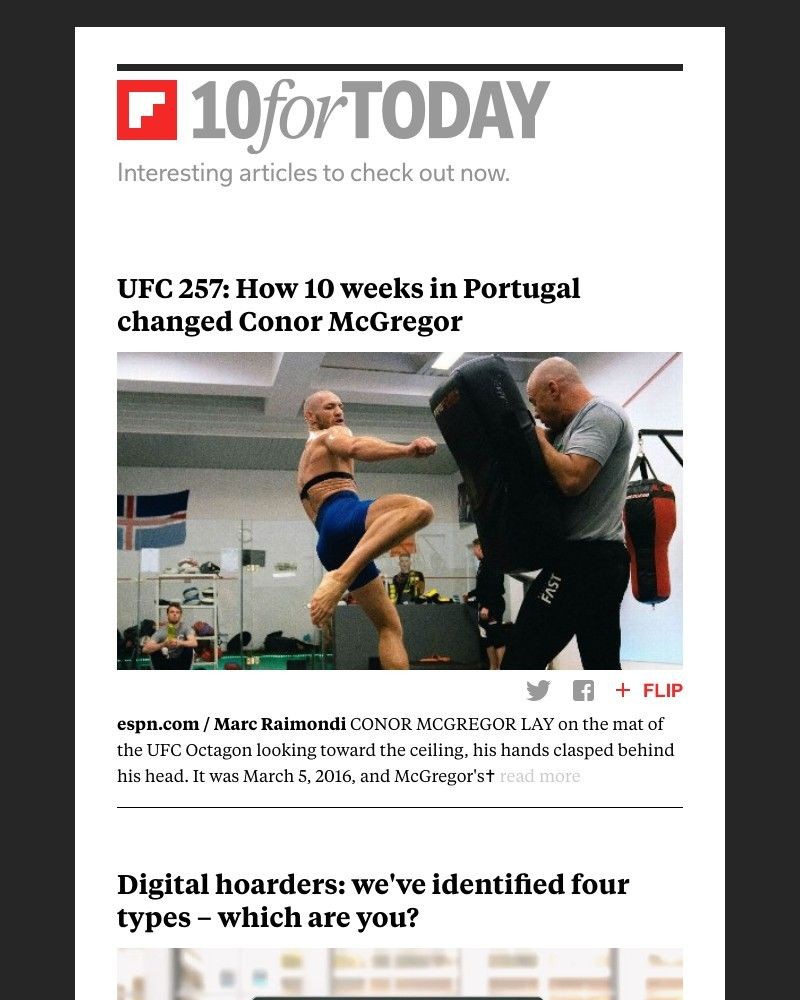 Flipboard - How 10 weeks in Portugal changed Conor McGregor