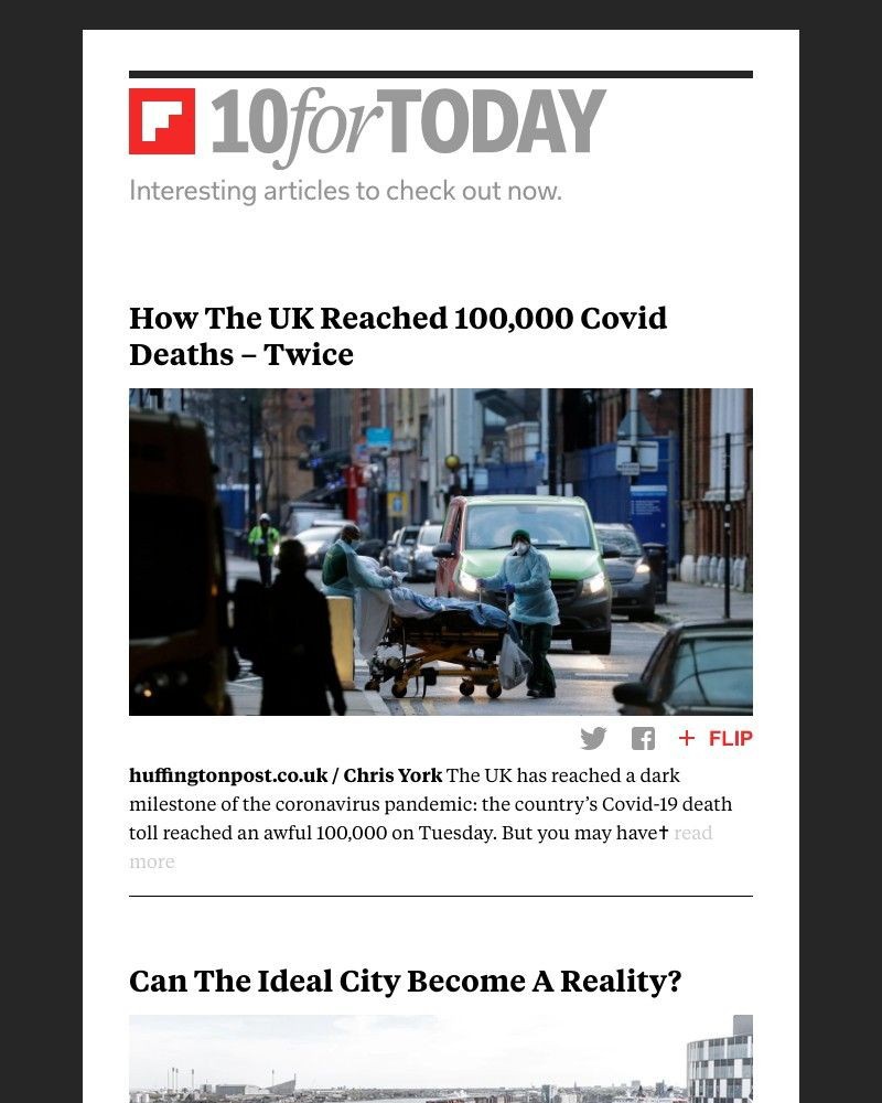 Flipboard - How the UK reached 100,000 Covid deaths – twice