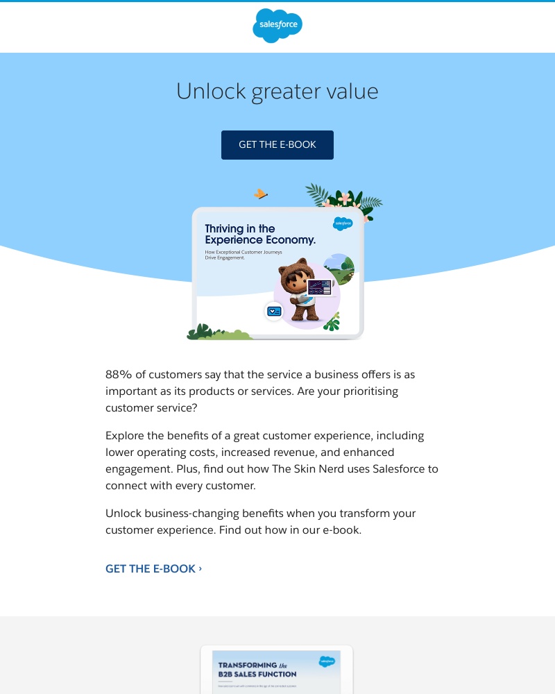 Salesforce - How to create exceptional customer journeys