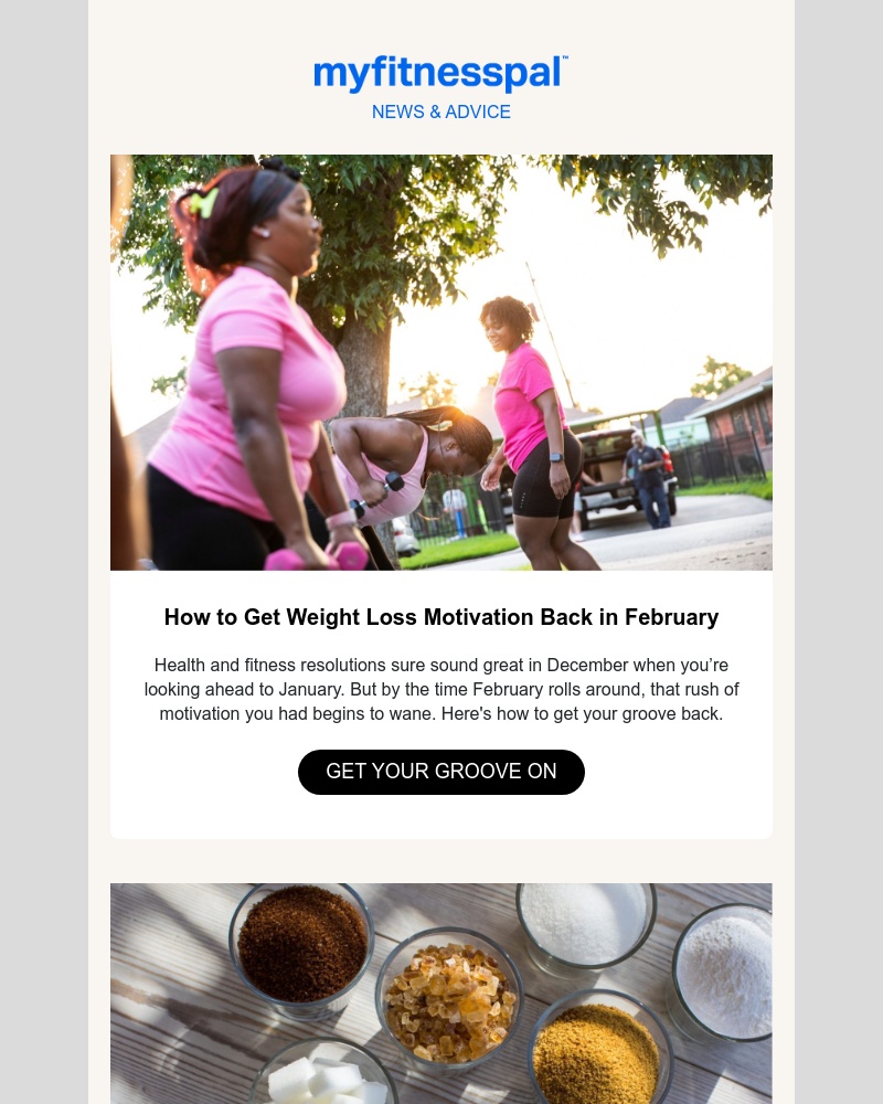 MyFitnessPal - How to Get Weight Loss Motivation Back in February